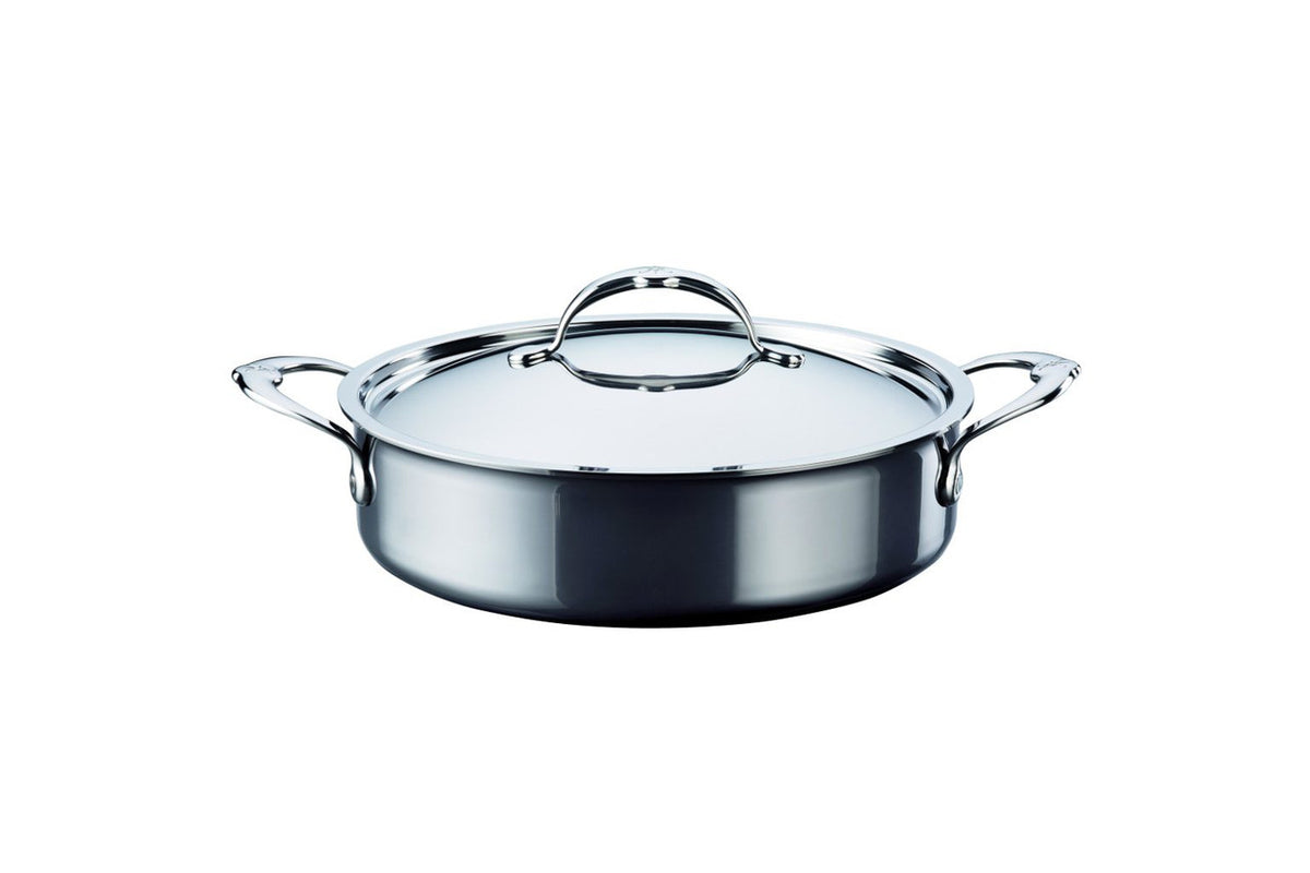 Hestan NanoBond Stainless Steel 3.5 Quart Sauteuse with Lid