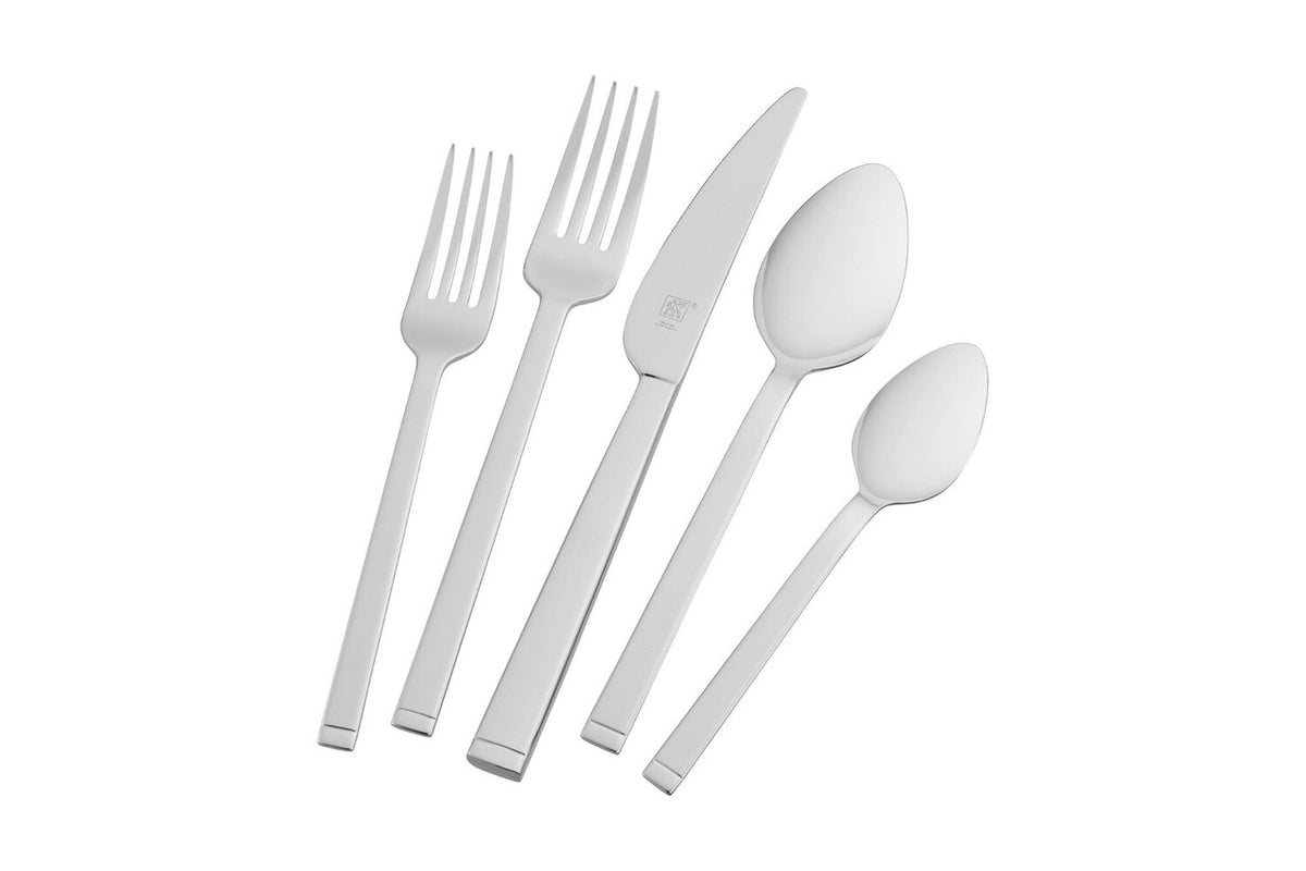 Zwilling Squared 45 Piece Flatware Set