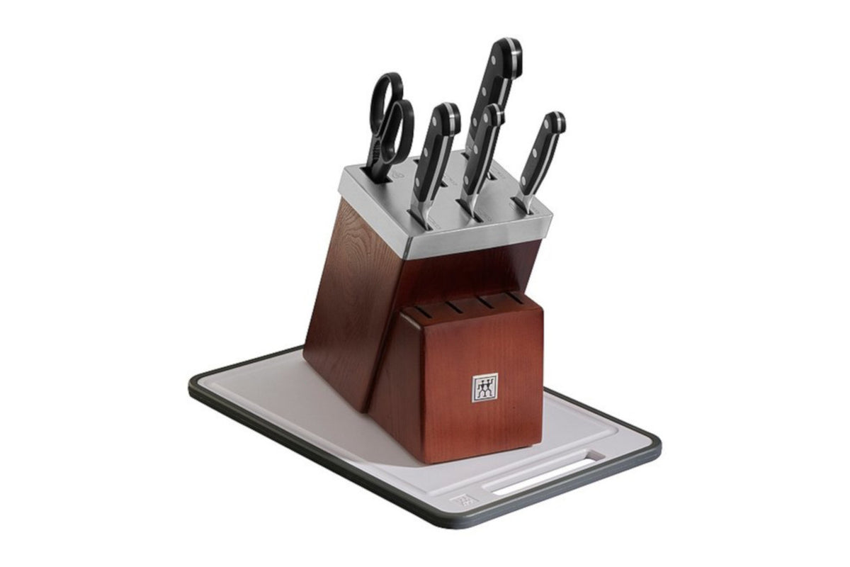 Zwilling Pro 7 Piece Self-Sharpening Knife Block Set