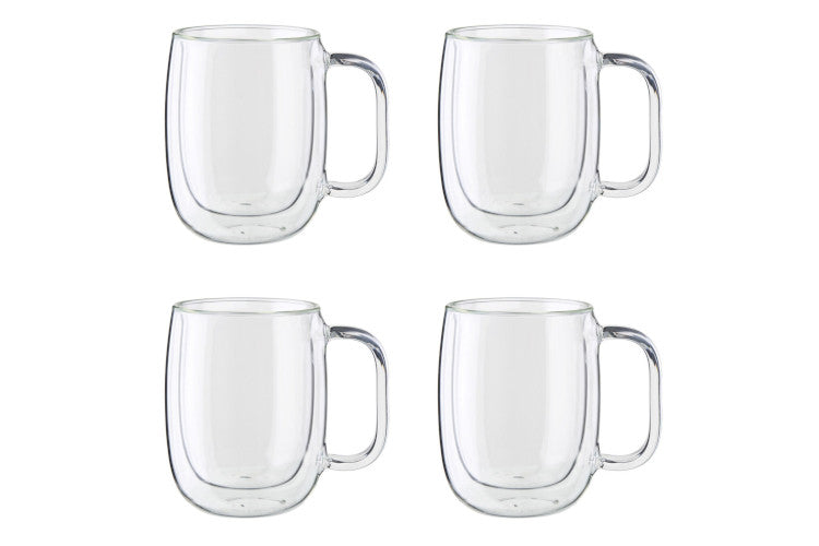 Zwilling Sorrento Plus Double Wall Coffee Cups - Set of 4