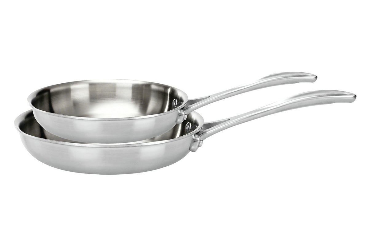 ZWILLING Spirit 2-Piece Stainless Steel Fry Pan Set