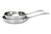 ZWILLING Spirit 2-Piece Stainless Steel Fry Pan Set