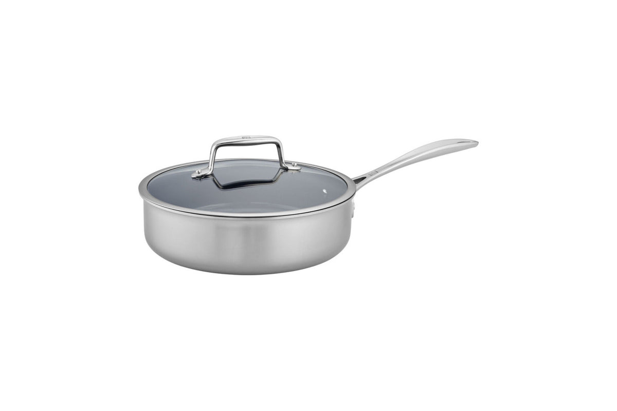 Zwilling CFX Stainless Steel Ceramic Nonstick Saute Pans