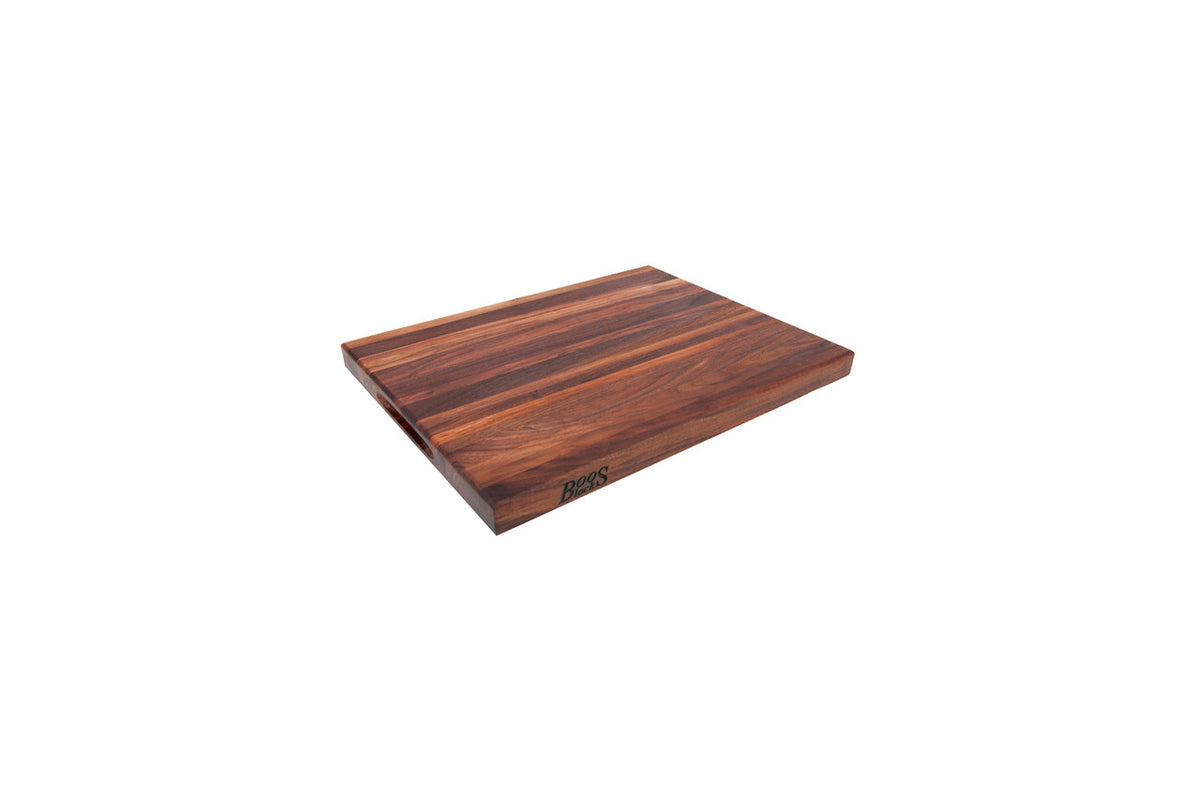 John Boos Reversible 20 Inch x 15 Inch x1.5 Inch Cutting Board Walnut