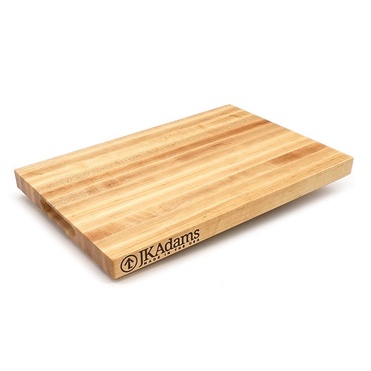 JK Adams Professional Edge Grain Maple Board  18 x 12”