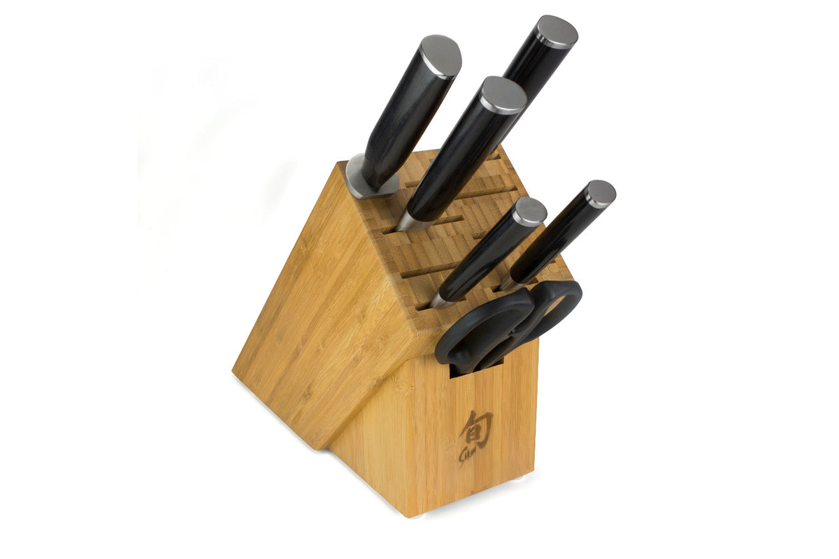 Shun Essential 7 Piece Knife Block Set