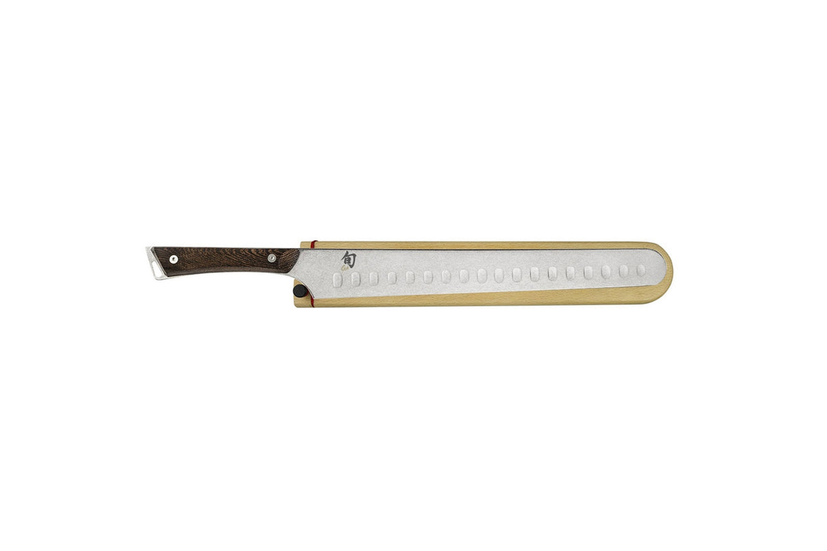 Shun Kanso 12 Inch Hollow Ground Brisket with Saya