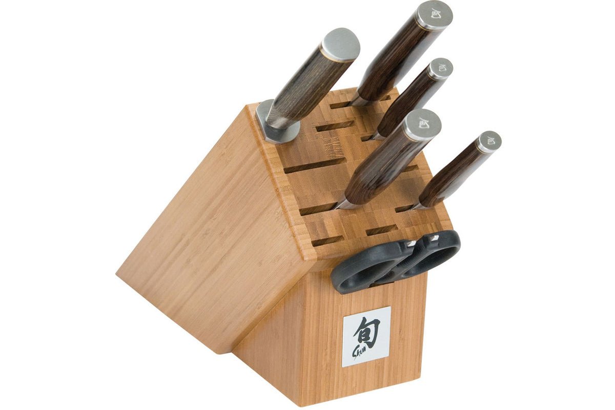 Shun  Premier 7-Piece Knife Block Set