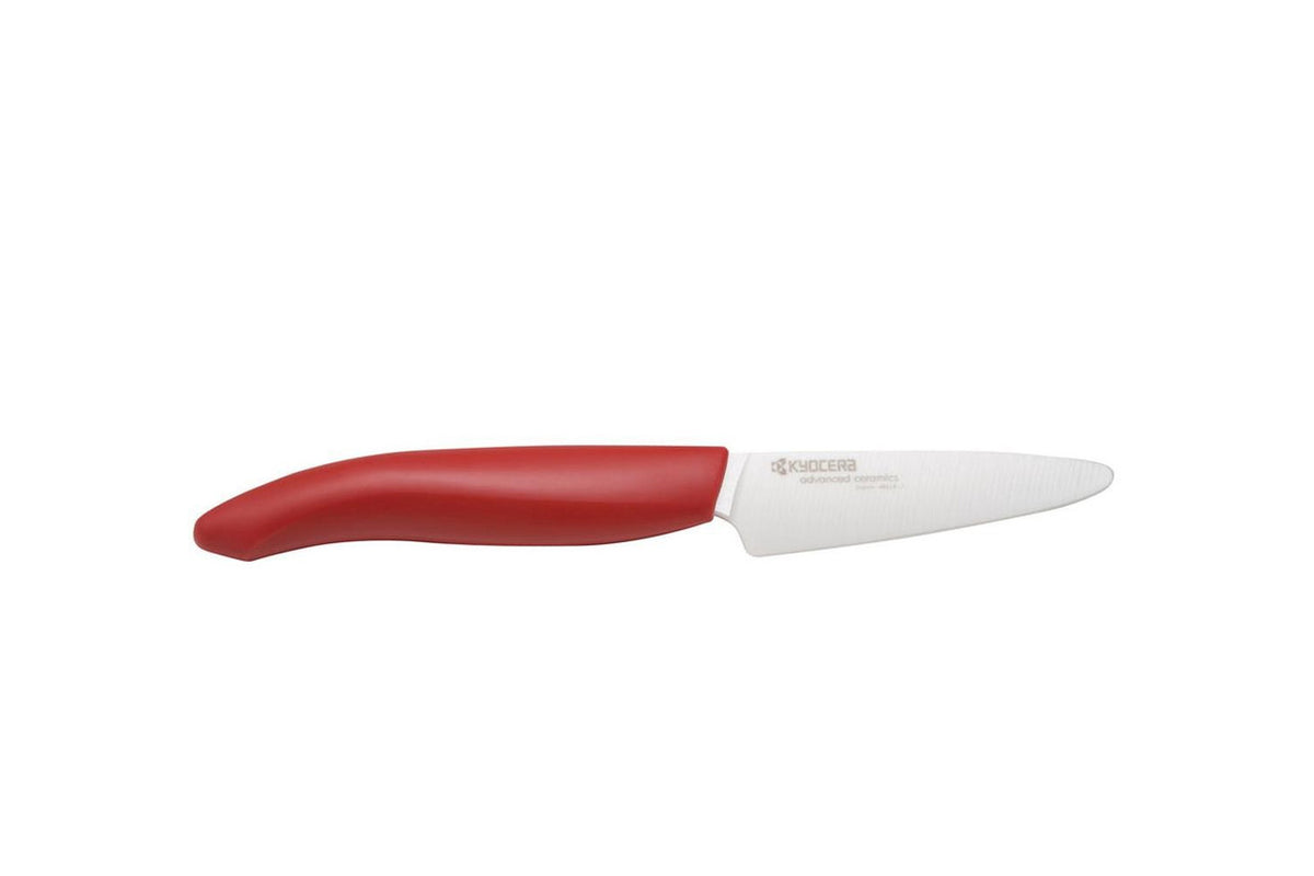 Kyocera Ceramic 3 Inch Paring Knife Red