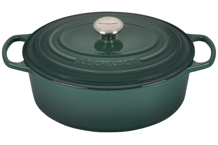 Le Creuset Signature Cast Iron Oval Ovens - Artichaut
