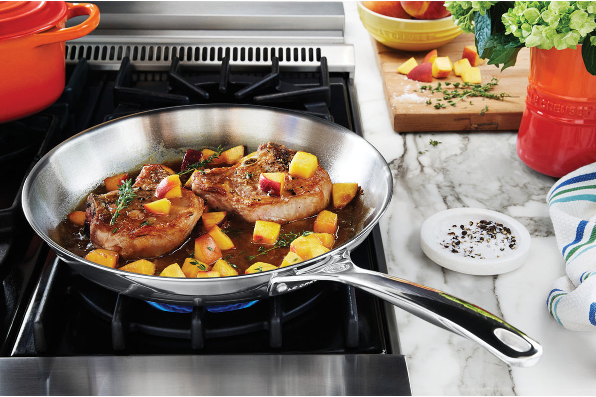 Le Creuset Premium Stainless Steel Fry Pans