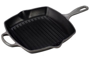 Le Creuset Signature Cast Iron 10.25 inch Square Skillet Grill - Oyster