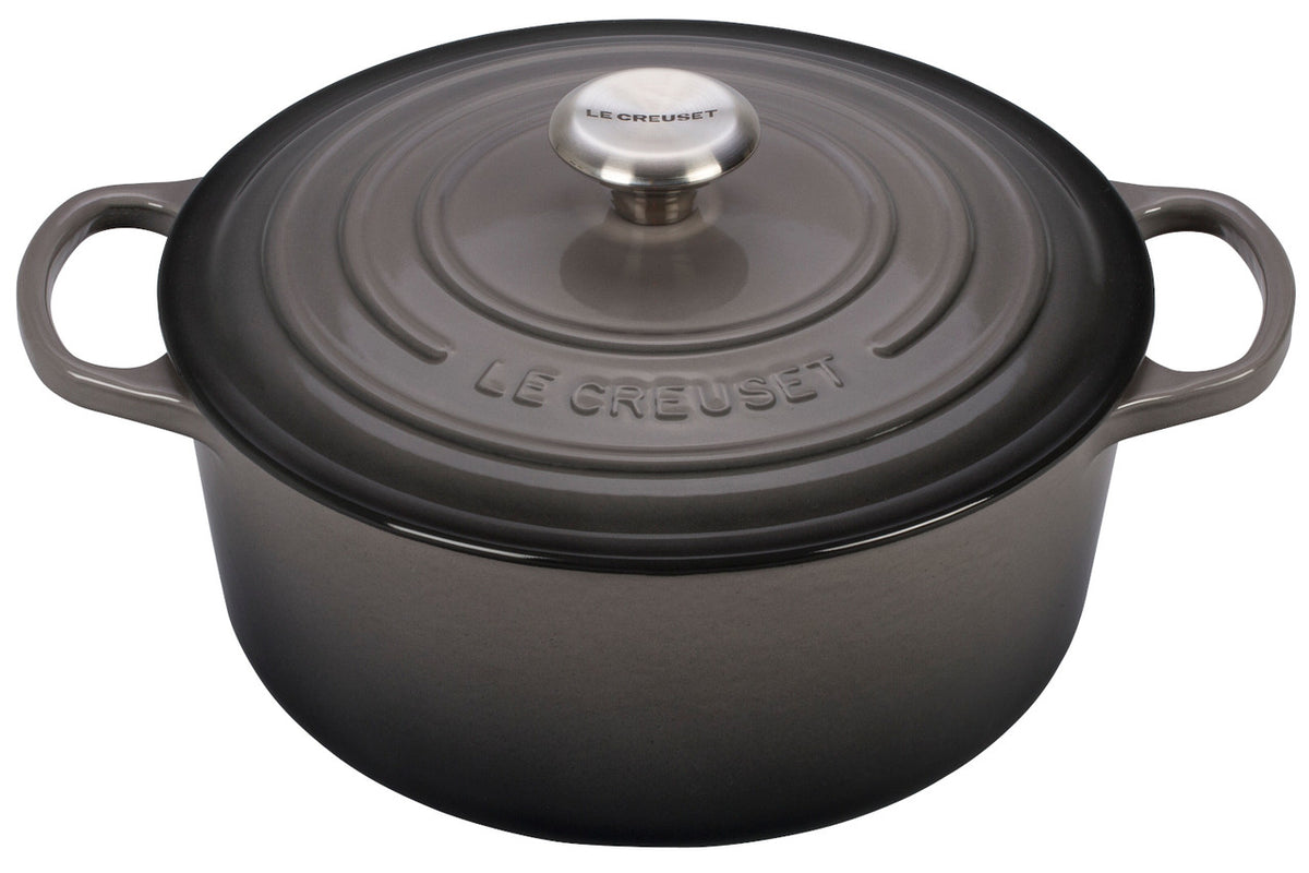 Le Creuset Signature Cast Iron Round Ovens - Oyster