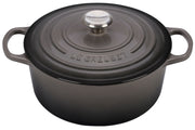 Le Creuset Signature Cast Iron Round Ovens - Oyster