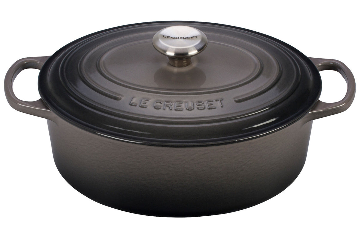 Le Creuset Signature Cast Iron Oval Ovens -Oyster