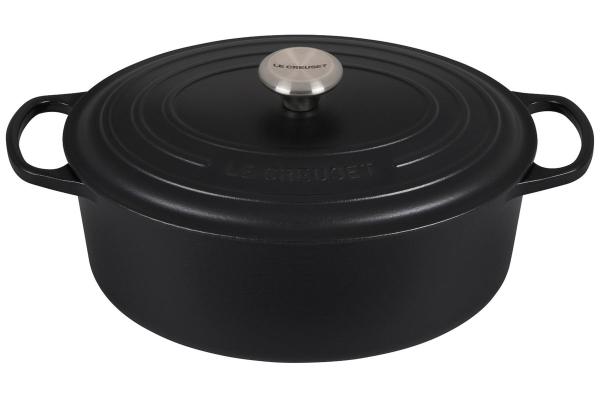 Le Creuset Signature Cast Iron 6.75 qt. Oval Oven - Licorice