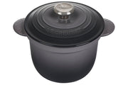 Le Creuset Cast Iron 2.25 qt. Rice Pot & Stoneware Insert - Oyster