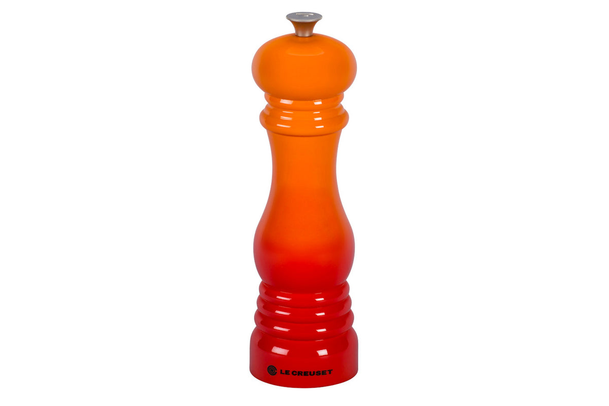 Le Creuset 8 inch Pepper Mill - Flame
