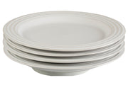 Le Creuset Stoneware Set of (4) 8.5 inch Salad Plates - White