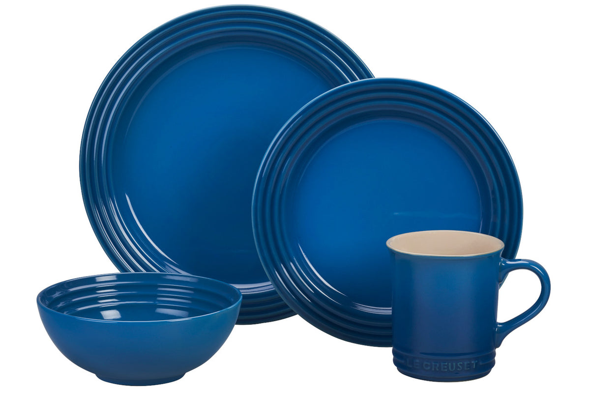 Le Creuset Stoneware 16 Piece Dinnerware Set - Marseille