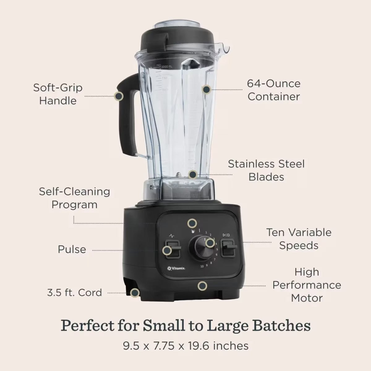 Vitamix VX1 Blender - Black