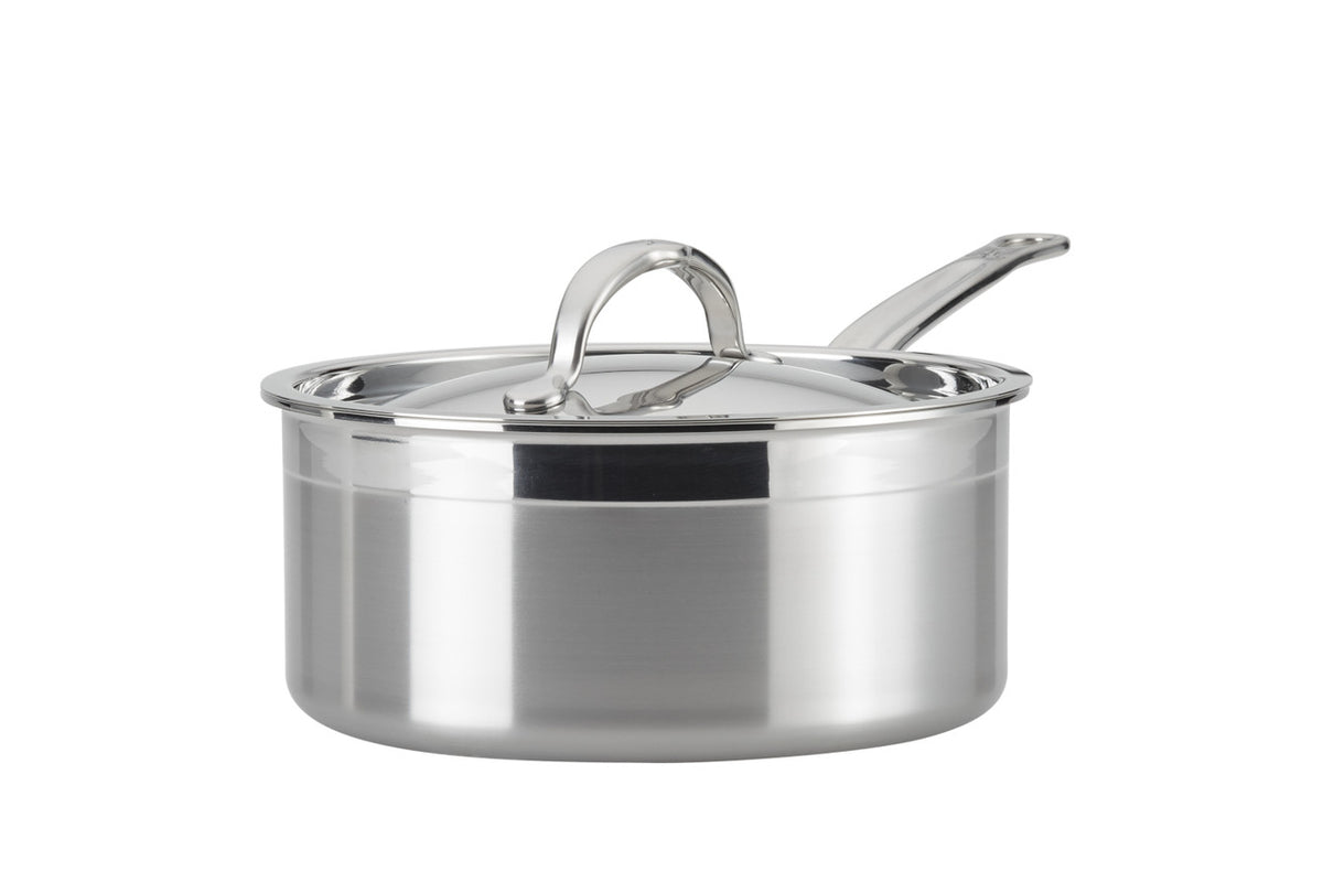 Hestan ProBond Forged Stainless Steel Saucepans with Lid