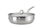 Hestan ProBond Forged Stainless Steel Essential Pans with Lid & Helper Handle