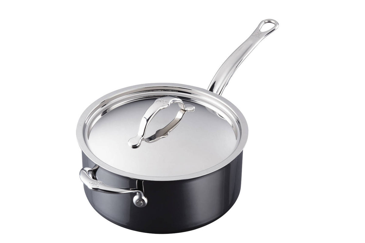 Hestan NanoBond Stainless Steel Saucepans with Lid