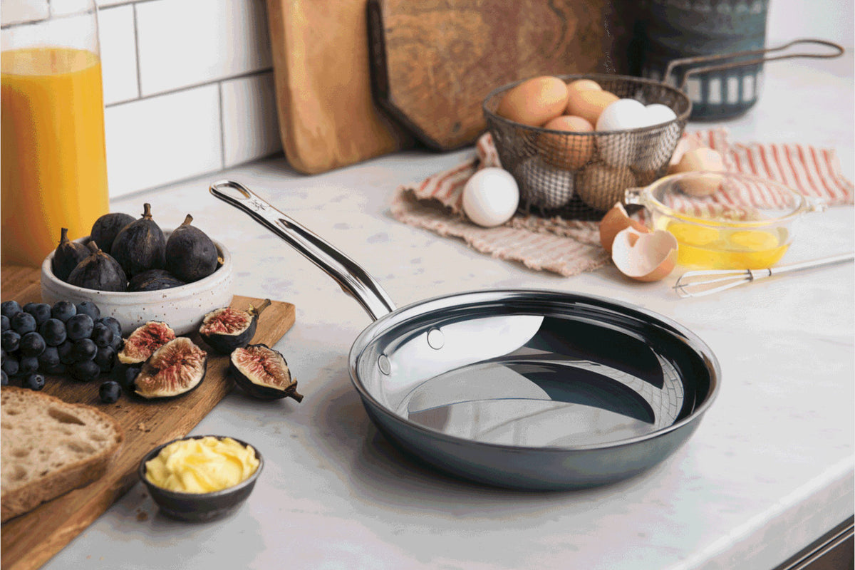 Hestan NanoBond Stainless Steel Open Skillets