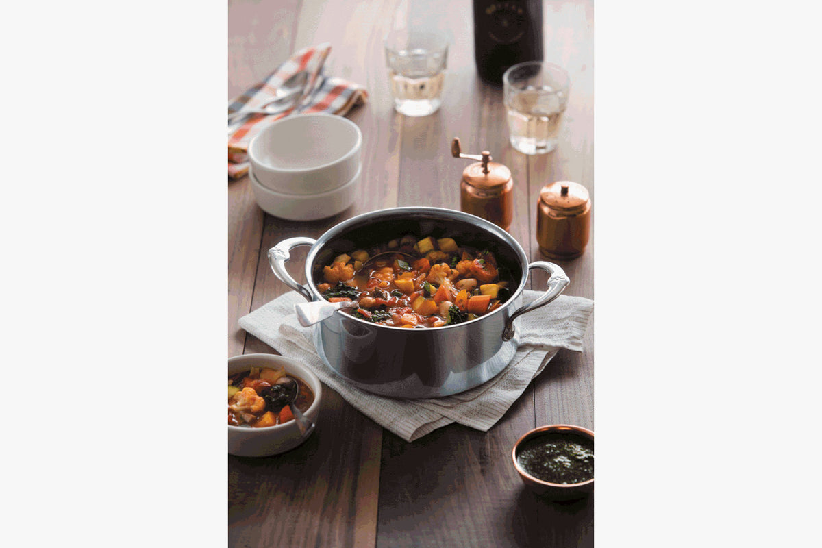 Hestan NanoBond Stainless Steel 3 Quart Soup Pot with Lid
