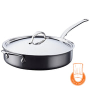 Hestan NanoBond Titanium Stainless Steel Saute Pans with Lid