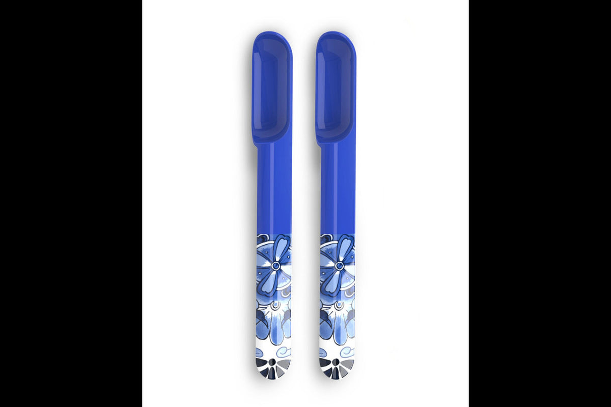 Prepara Set of 2 Taco Spoons Blue