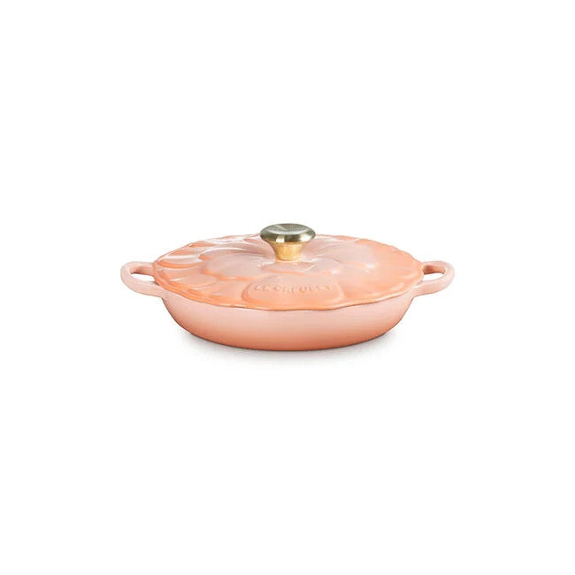 Le Creuset Signature Petal 2.25 Qt. Braiser - Peche