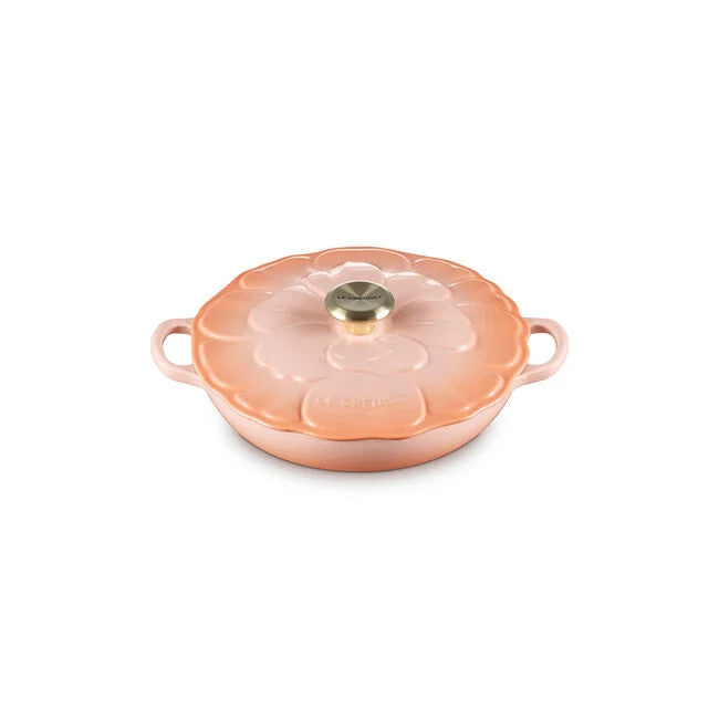 Le Creuset Signature Petal 2.25 Qt. Braiser - Peche