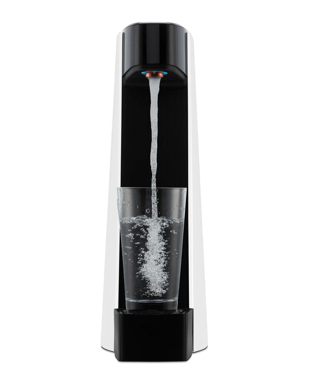 Carbon8 - One Touch Sparkling Water Maker and Dispenser - White