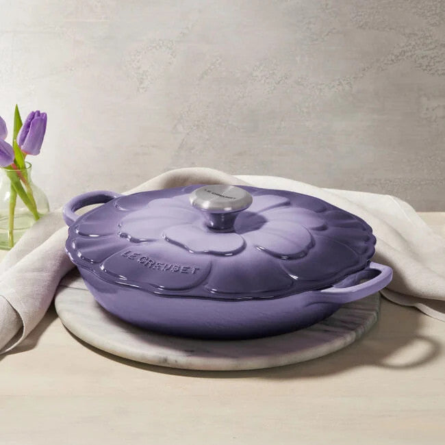 Le Creuset Signature Petal 2.25 Qt. Braiser - Provence