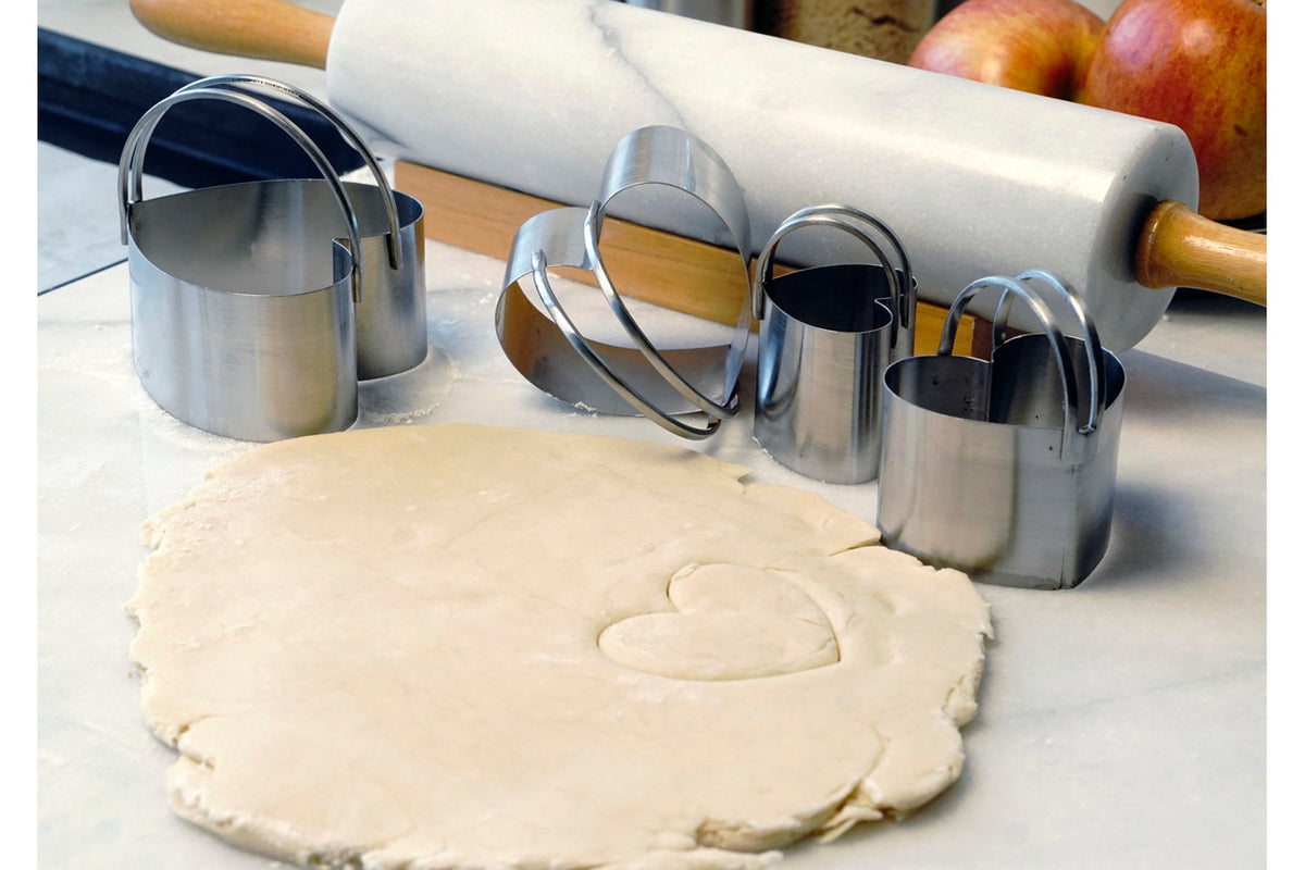 RSVP Endurance Heart Shape Biscuit Cutters - Set of 4