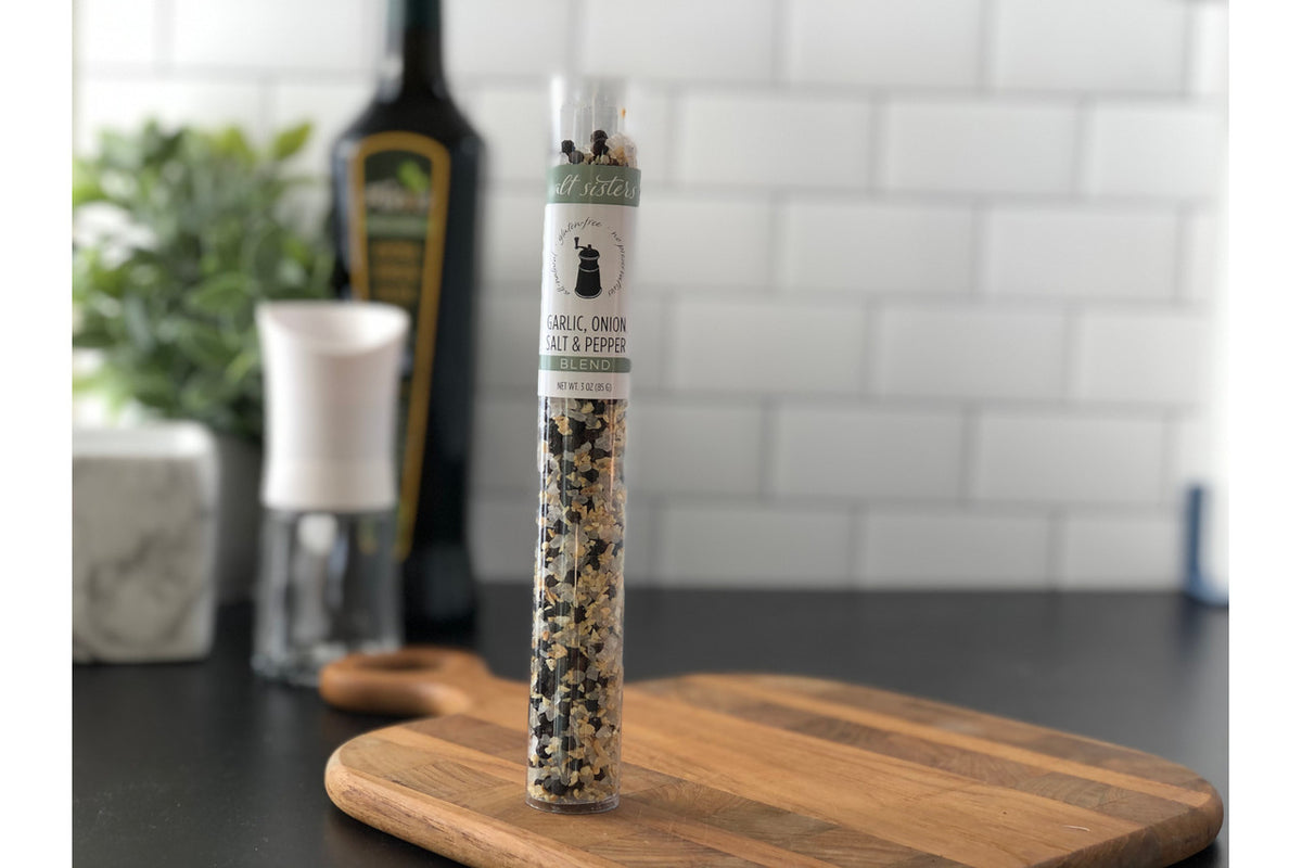 s.a.l.t. sisters Garlic, Onion, Salt & Pepper Blend