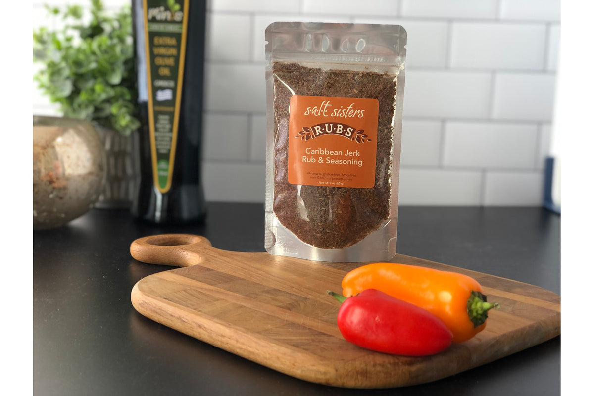 s.a.l.t. sisters Caribbean Jerk Rub & Seasoning - 3.0oz