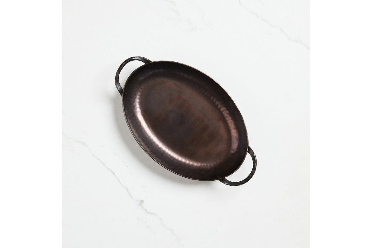 Smithey Carbon Steel Oval Roaster