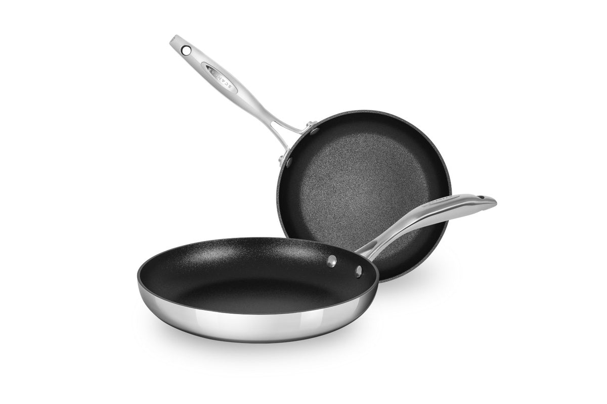 Scanpan Haptiq STRATANIUM+ Nonstick 2 Piece Fry Pan Set