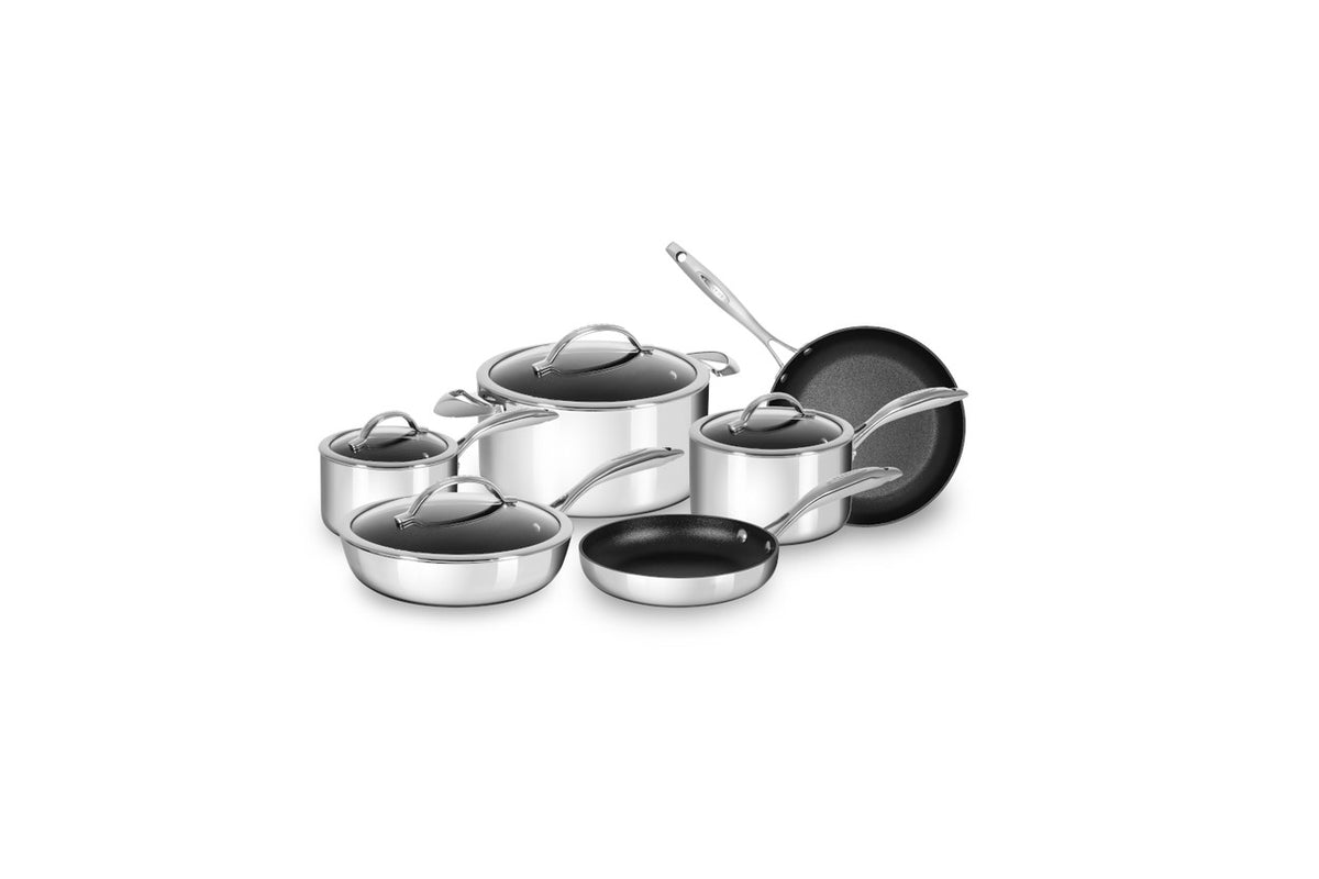 Scanpan Haptiq STRATANIUM+ Nonstick 10 Piece Cookware Set