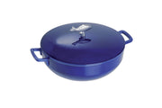 Staub Cast Iron 5 Quart Bouillabaisse Pot Dark Blue