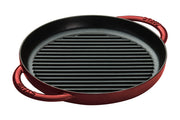 Staub Cast Iron 10 Inch Round Double Handle Pure Grills