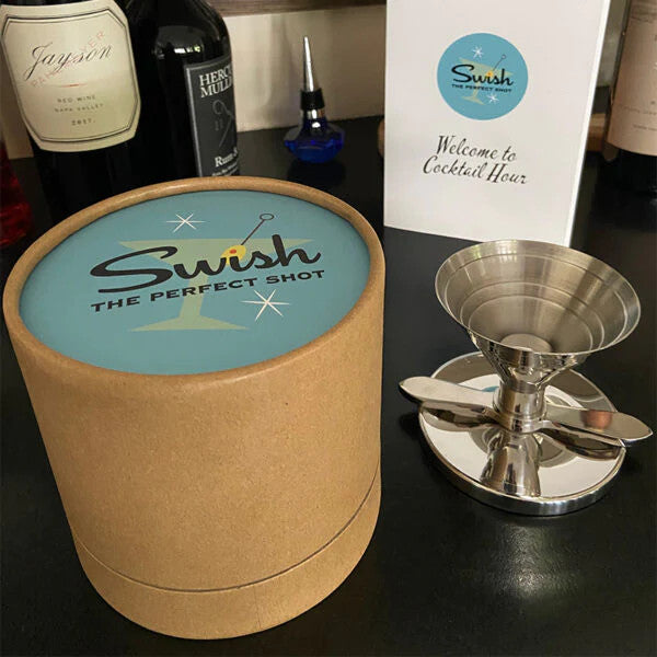 Swish Cocktail Jigger - Stainless Steel
