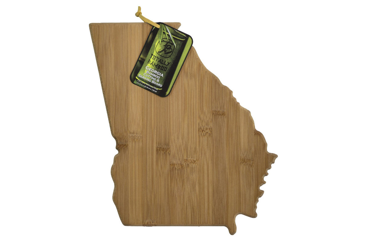 Totally Bamboo Georgia shaped Cutting Board