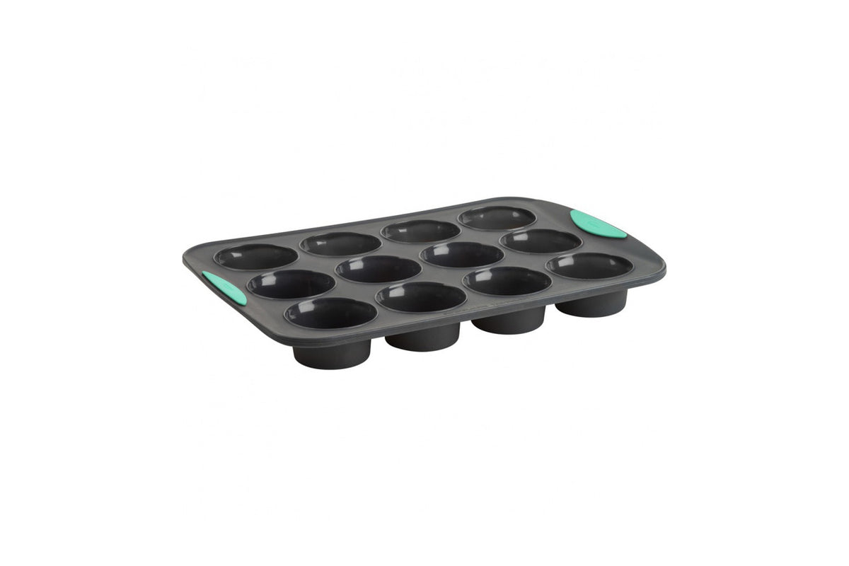 Trudeau Structured Silicone 12-Count Muffin Pan
