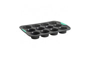 Trudeau Structured Silicone 12-Count Muffin Pan