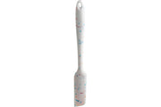Trudeau 11 Inch Silicone Jar Spatula White Confetti