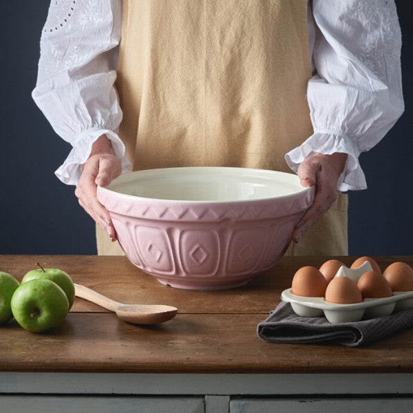 Mason Cash Powder Pink Mixing Bowl - 4.25 Qt.